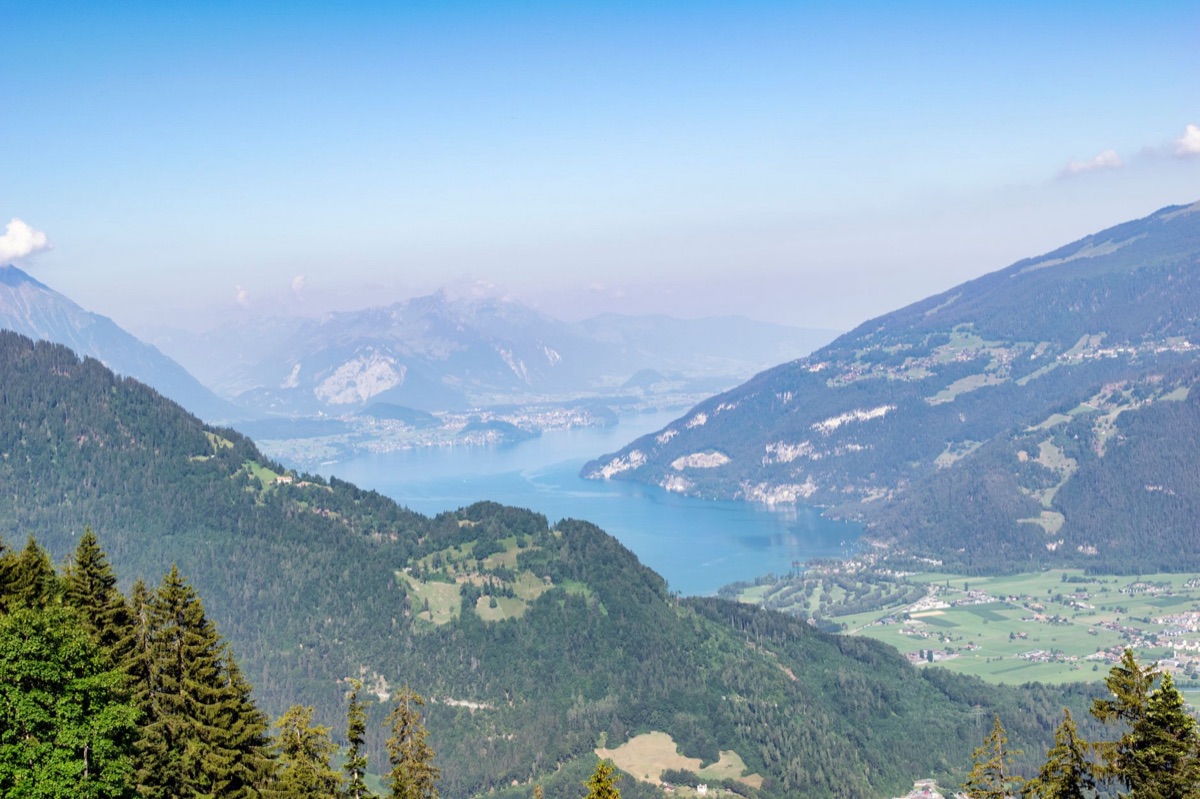 瑞士阿爾卑斯山旅遊行程表