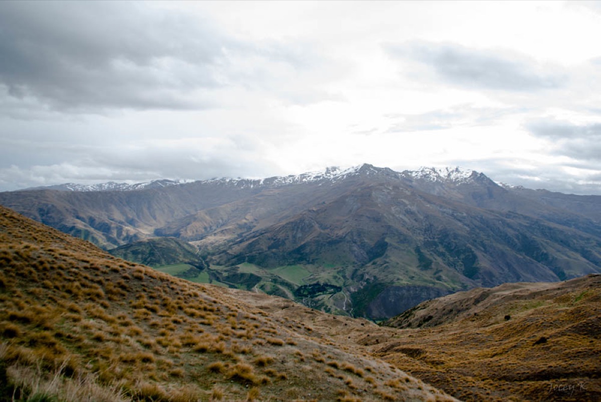 alpine mountain range