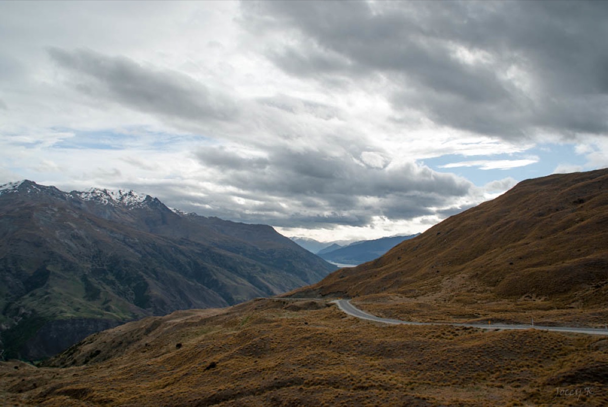 alpine mountain range