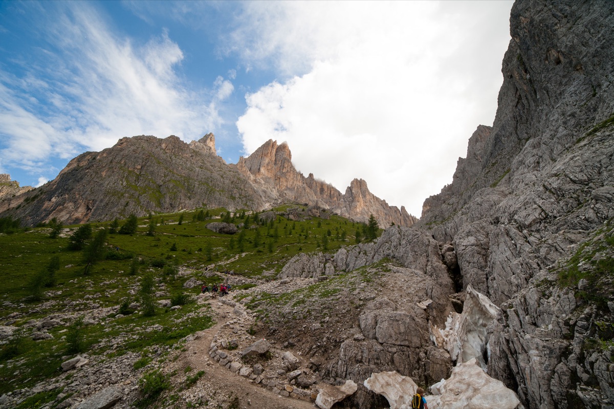 Montagne des Dolomites Italie