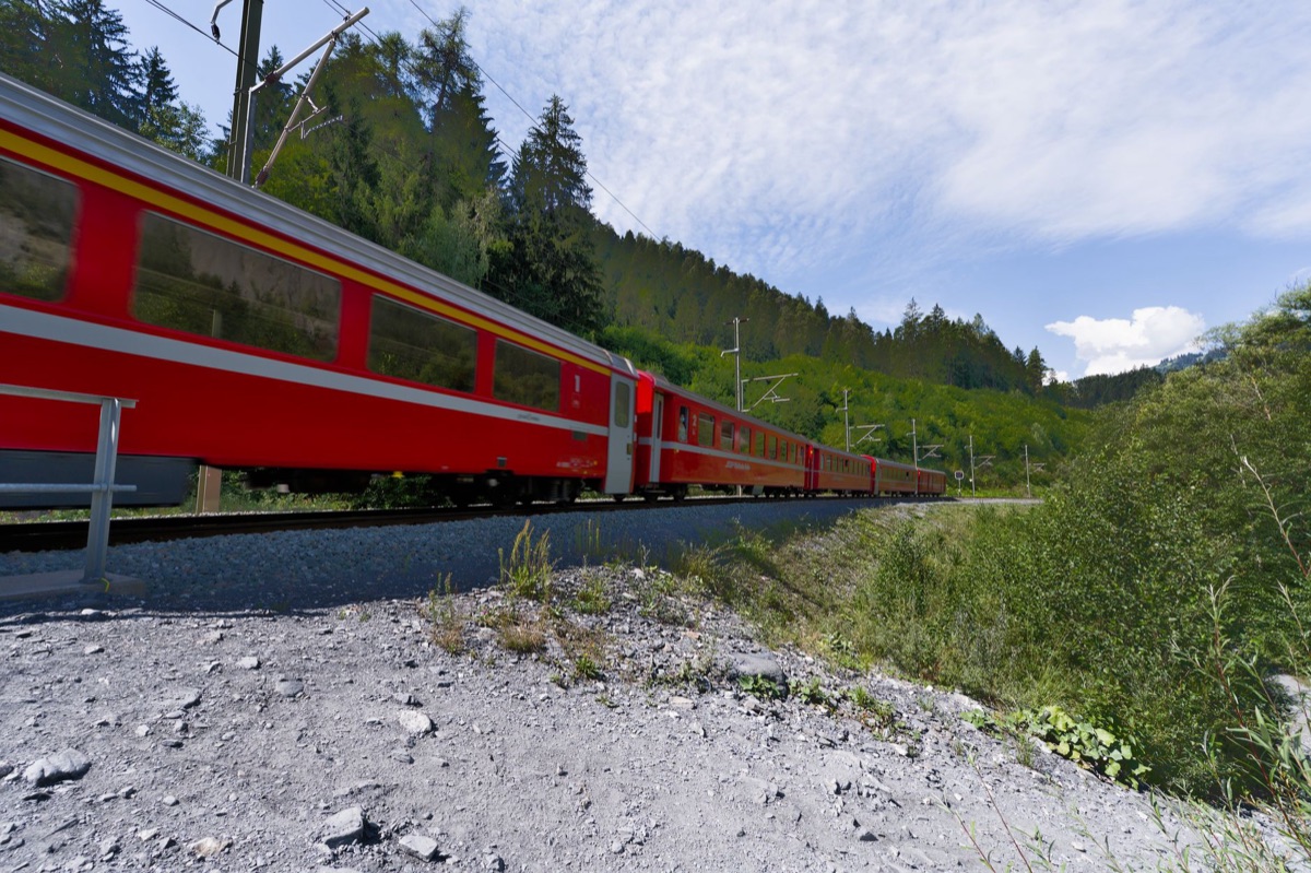Swiss Pass brochure with price list