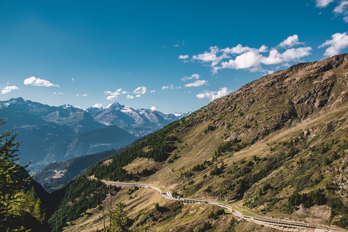 Swiss Pass brochure with price list and destinations