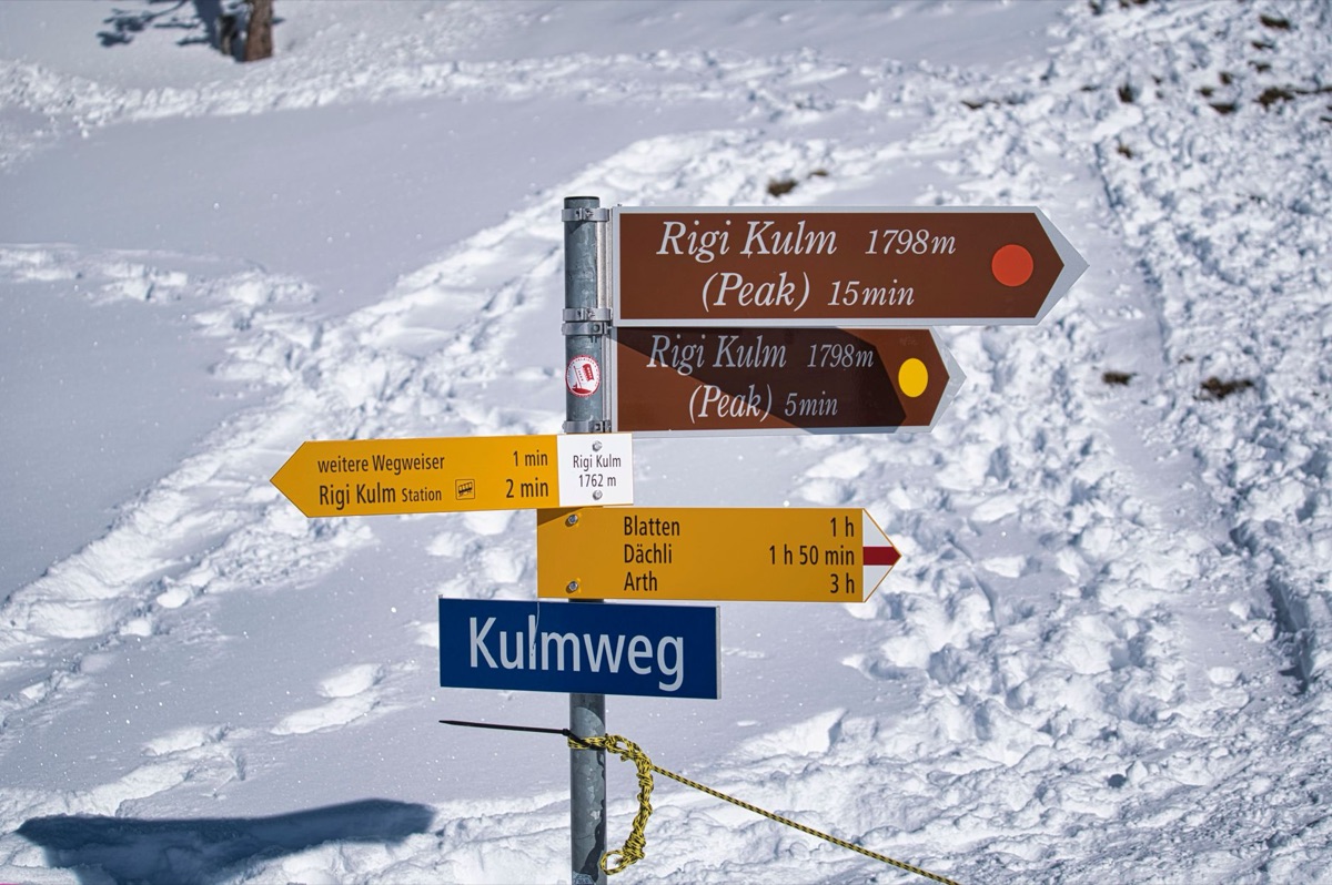 Alpine hiking course: difficulty, time, view